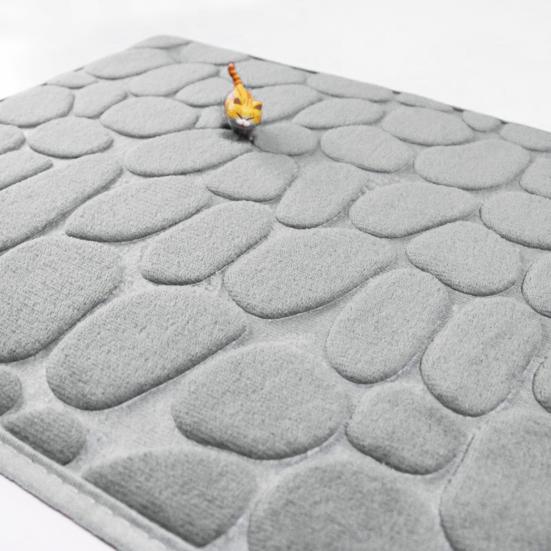Dywan podłogowy Cartoon Pebble Gruby Doskonała absorpcja wody Antypoślizgowy Miękki Bez zapachu Dywanik łazienkowy Sypialnia Wejście Wanna Prysznic Wanna Dywan