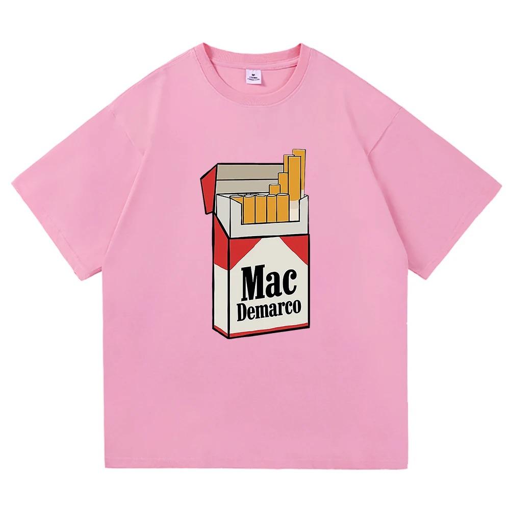 Mac DeMarco Ill Smoke You Graphic Tee Ode To Viceroy Merch Harajuku Cute Style Unisex Cotton Women And Men Tshirts