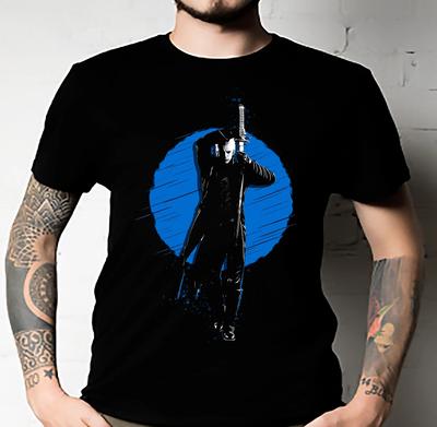 Men's and Women's T-shirts Vergil - The Devil May Cry Essential