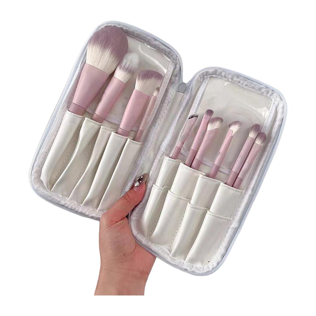 Professional Makeup Brush Kit – 10 Pieces with Collecting Bag – Synthetic Bristle, Gradient Design – Ideal for Foundation, Powder, Eyeshadow, Eyeliner