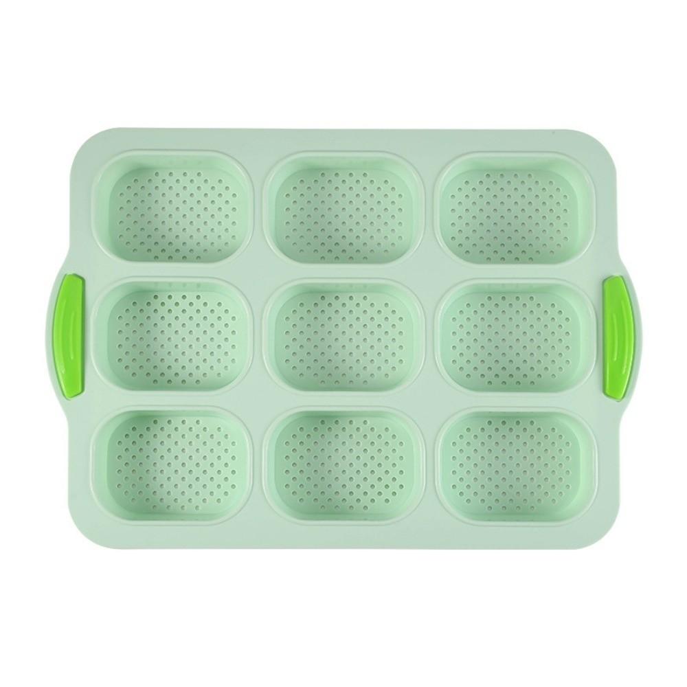 Anti-aanbak Siliconen Cakevorm Siliconen Hamburgerbroodje Vorm Broodvorm Restaurant Gebruik