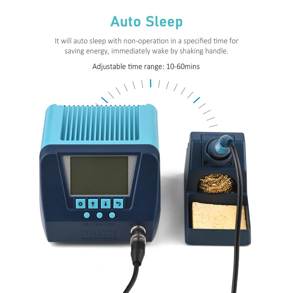 BAKON BK90 90W Solder Station Soldering Iron Station with Smart Temperature Control (356 Fahrenheit  896 Fahrenheit