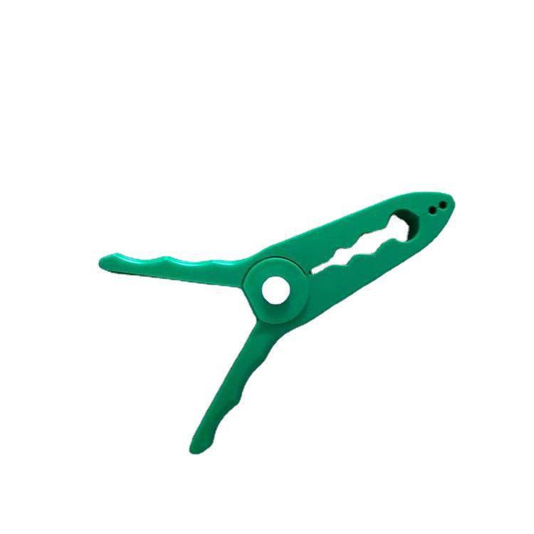Green Large Insulating Blanket Clip - Stable Line, Fixed Pole, Big Opening