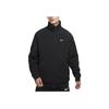 Nike Reversible Fleece Jacket With Stand Collar And Zip Men Jacket Black FB1910-010