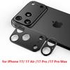 1-2PCS 9D Aluminum Metal Camera Len Cover For IPhone 17 Air Pro Max Scratch-resistant Lens Screen Protector Ring Cap Accessories