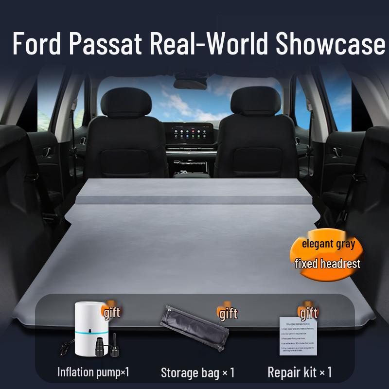 Inflatable Car Mattress for Jiangling Ford Lingrui: Rear Seat Sleeping Mat & Trunk Bed