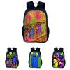 Rainbow Friends Kids Backpack With Polyester Material And Spacious Design For School And Daily Use
