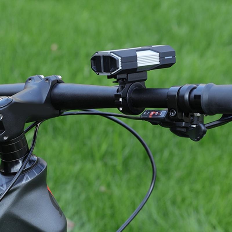 Bright LED Rechargeable Bike Light 6 Light Modes Waterproofs Road Bicycles Light Front Headlight Easy to Install