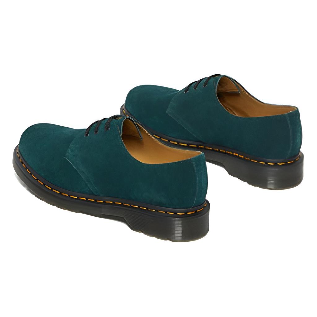 New Dr.Martens 1461 Suede Oxford Shoes 'Dark Green' 27458286