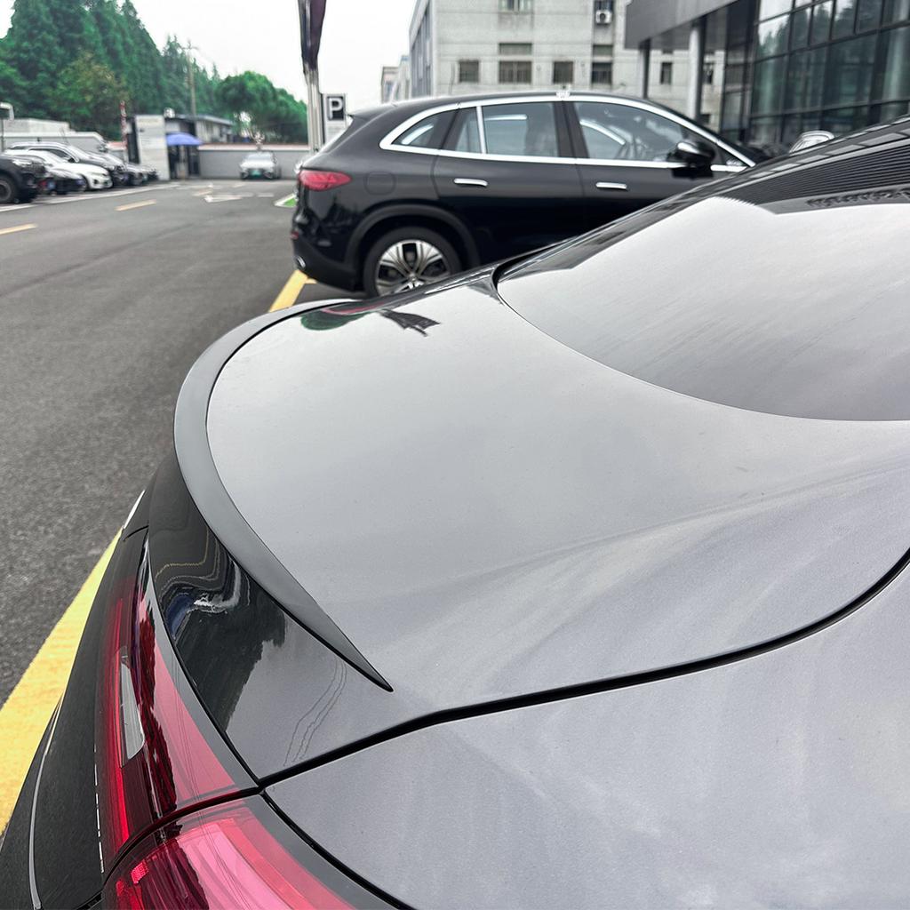 Rear Trunk Roof Lid Spoiler Wing Tail Tailgate Splitter Lip Spoilers For Mercedes-Benz CLE Coupe C236 CLE200 260 AMG 2024-2025