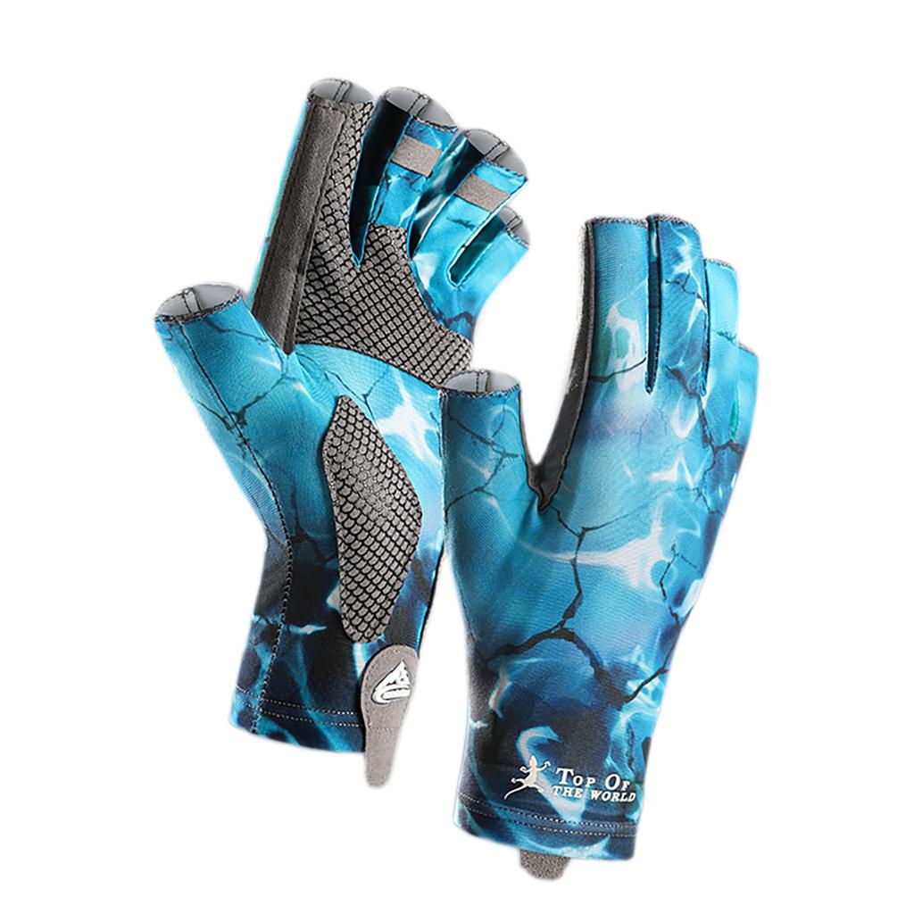 Fishing Gloves Fishing Equipment Breathable Fingerless Fishing Gloves Motorcycle Gloves Climbing Hiking Cycling Gloves