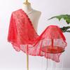 Temperament Elegant Plum Blossom Sequins Embroidered Shawl Bridal Cheongsam Evening Dress Banquet Shawl