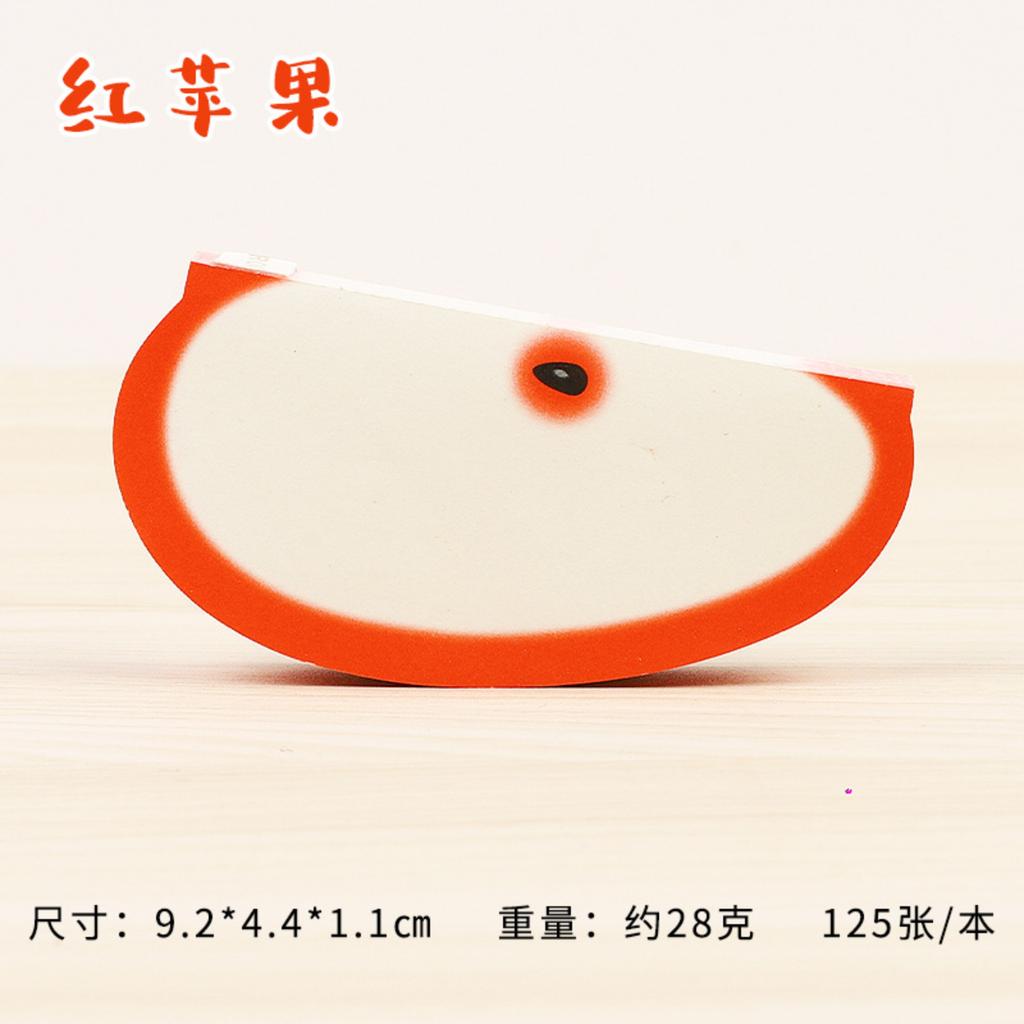 Personalized Stationery DIY Fruit-Themed Sticky Notes -Shaped Notepad