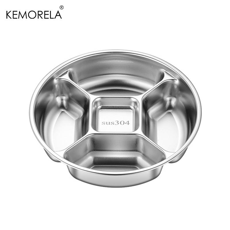 

Multi-Compartment Prep Station, 304 Stainless Steel Kitchen Prepping Tray for Onion Ginger Garlic & Diced Meat, Spice Organizer