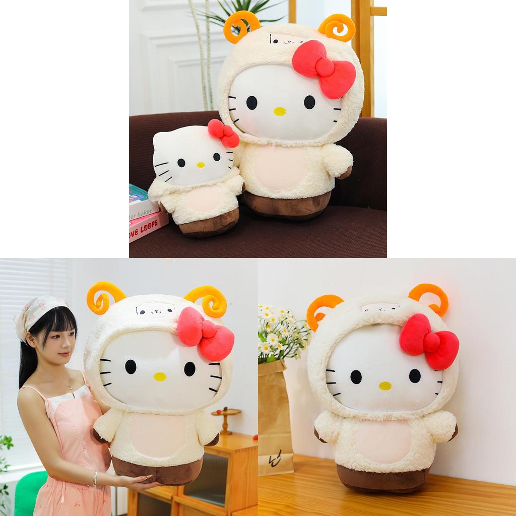 Hellokitty Schapen Pluche Speelgoed Gevuld Met PP Katoen Voor Kinderen En Tieners Cadeau