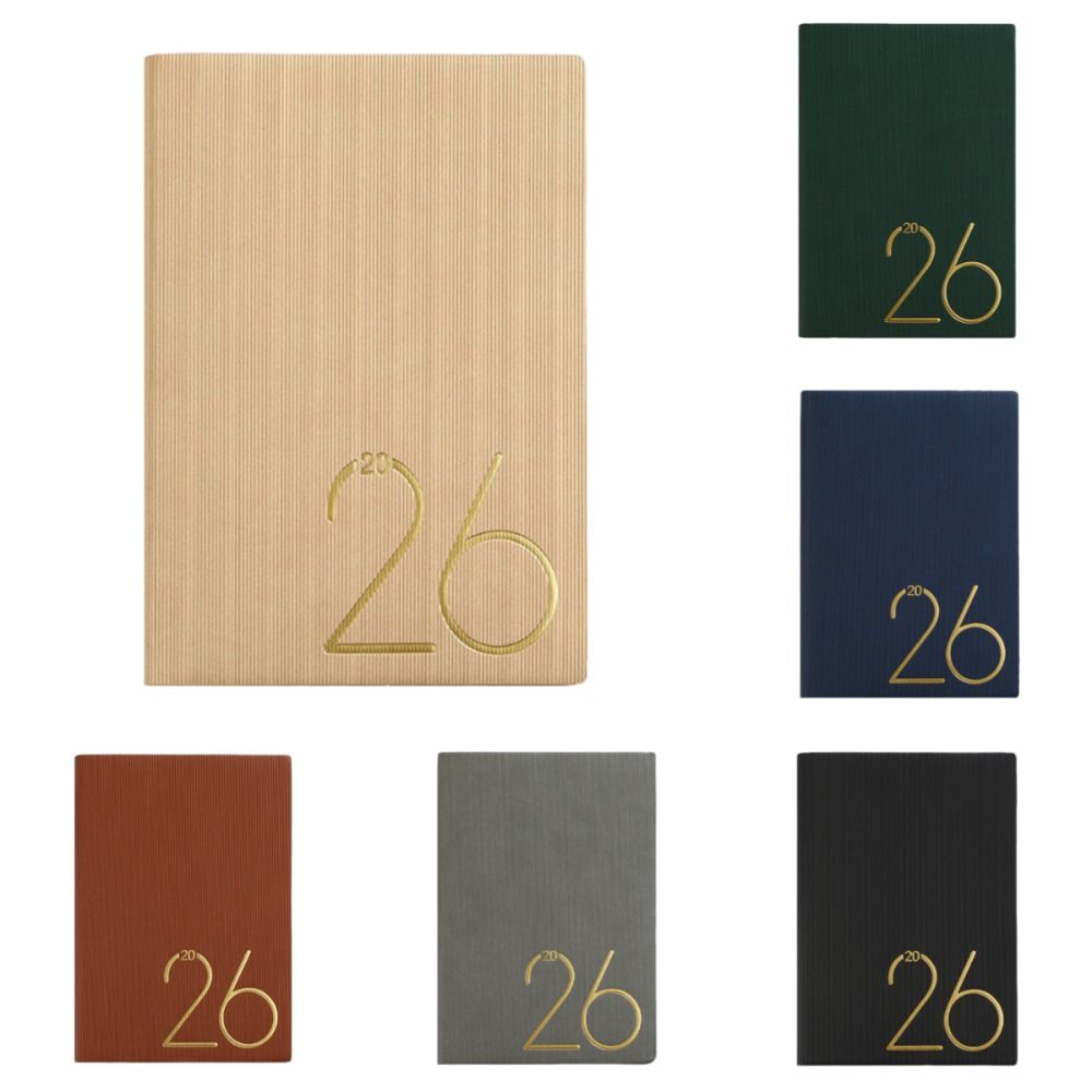 Wear-resistant 2026 Schedule Planner Notepad 365 Days Efficiency Notebook  Office Supplies