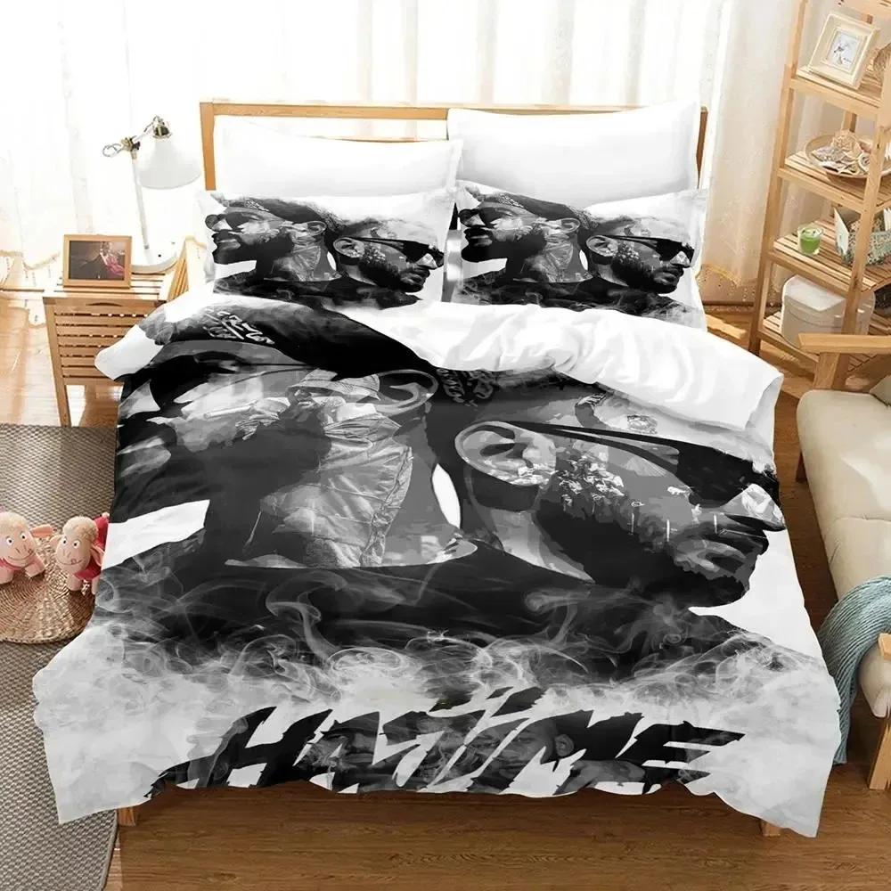 Miyagi & Andy Panda Hajime Bedding Set Duvet Cover Bed Set Quilt Cover Pillowcase Comforter king Queen Size Boys Adult Bedding