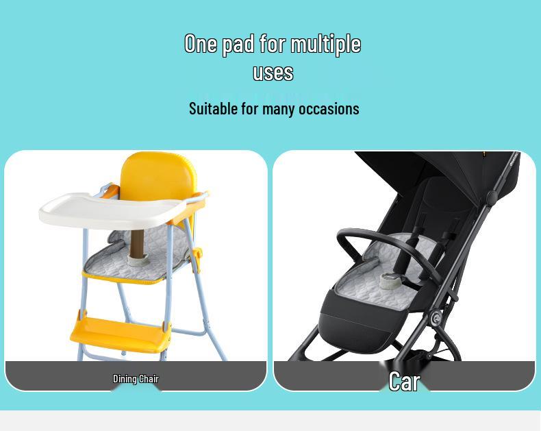 Popular Absorbent & Anti-Dirt Cushion for Children's Stroller, Dining Chair, and Diaper Pad