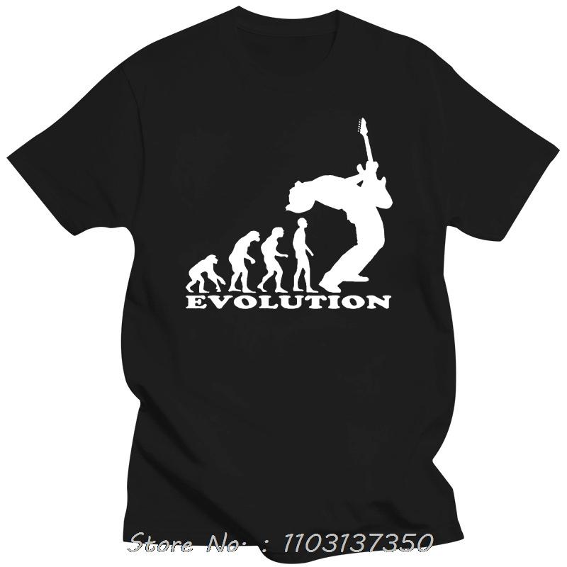 Oversized Tshirt Evolution Of Rock Music Guitar Bass Drums Heavy Metal Black T Shirt 39Th 30Th 40Th 50Th Birthday Tee Shirt 4XL