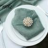 Washable Dinner Napkins Rustic Cloth Napkin Solid Color Cotton 18 x Inch