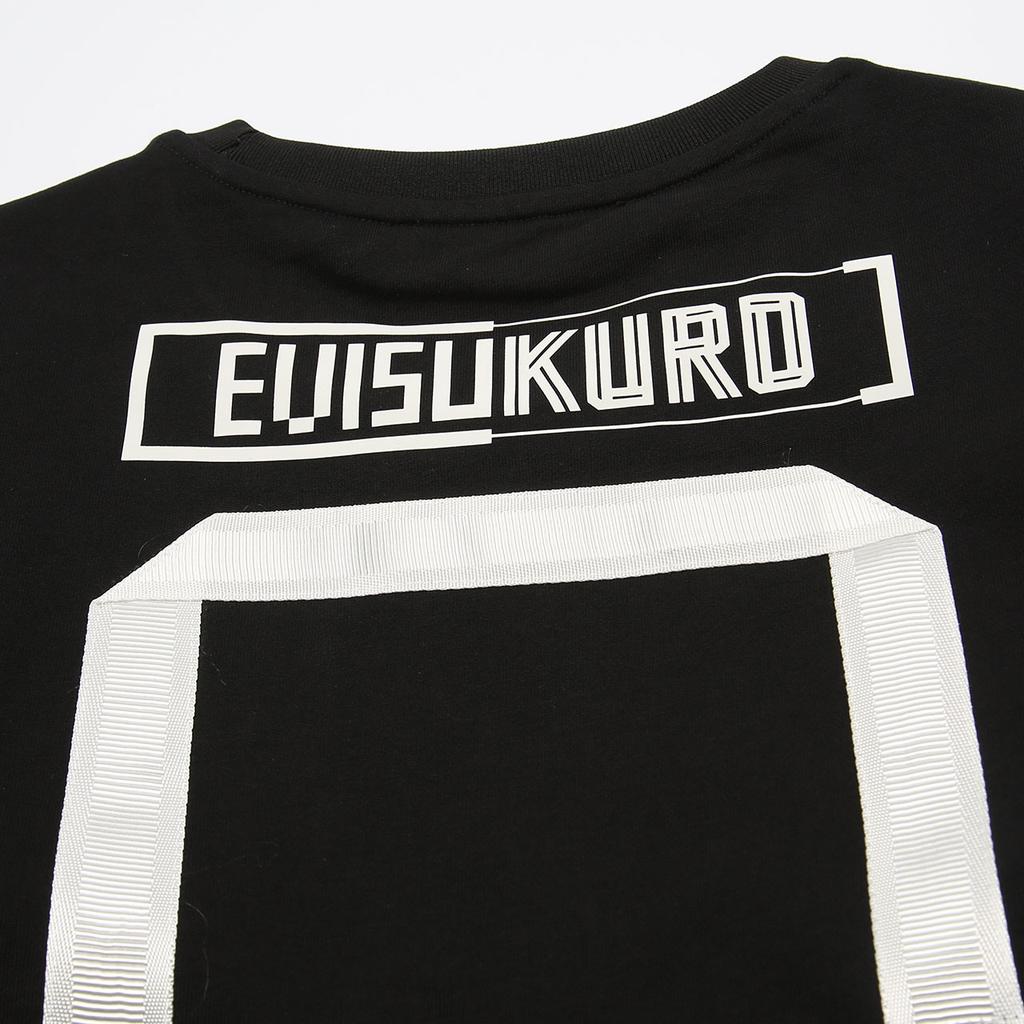 Evisu Kuro Seagull Print Crewneck Sweatshirt Women sweatshirt Black 1ESGNW8SW433XX