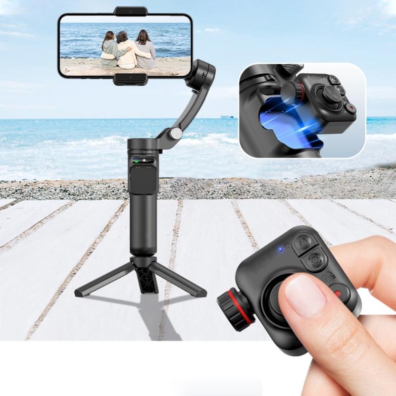 AI Power Orthogonal 3 Line Phone Gimbals Strong Phone Stabilizers Multifunctional Phone Gimbals for Video Recording