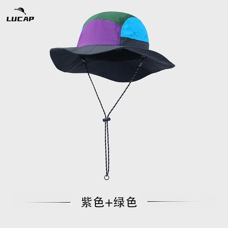 Outdoor running cap Sports quick-drying breathable soft-top baseball cap Sunshade sun protection Versatile mountaineering hiking hat