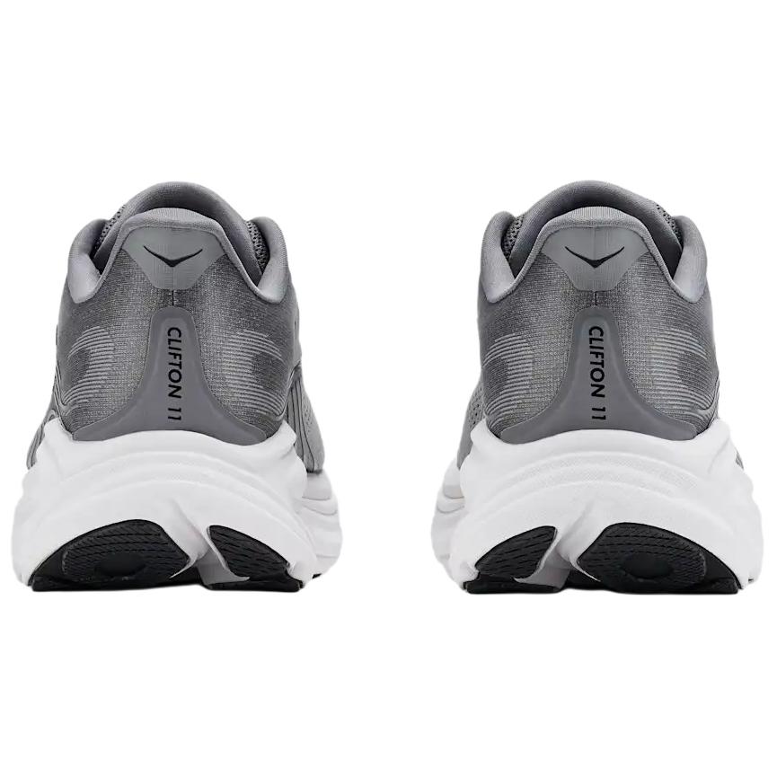 HOKA One One Clifton 11 Leichte Bequeme Stoßdämpfende Strapazierfähige Niedrige Laufschuhe Herren Sneaker Galaxy-Grau 1176572-GCTC
