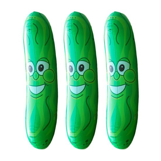 Giant Inflatable Pickle Toy Summer Kimchi Pool Float Fun Kimchi Party Prop Fun Novelty Gifts for Kimchi Lovers