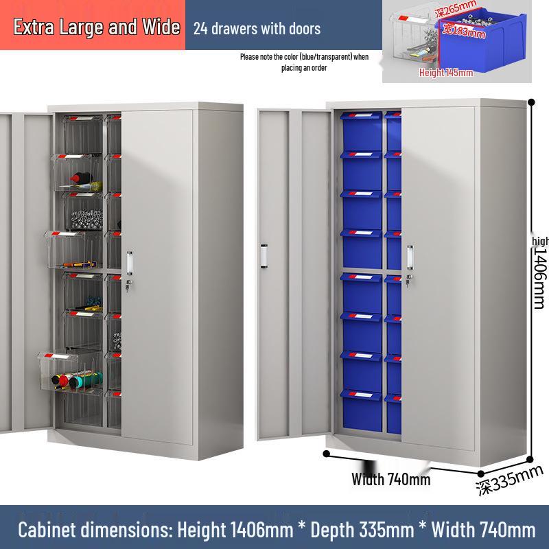 Heavy Duty Parts & Tool Organizer Drawer Cabinet for Screws, Components, Hardware & Cutlery Storage