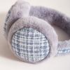 Windproof Foldable Ear Cover Solid Color Winter Thicken Earflap Winter Warm Earmuffs  Ski