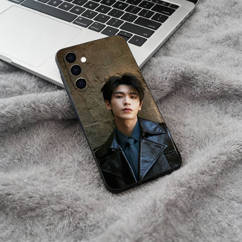 Actor Linghe Zhang Phone Case For Samsung Galaxy A73,A71 A72,A70,A53,A52,A51,Soft Silicone Black Cover