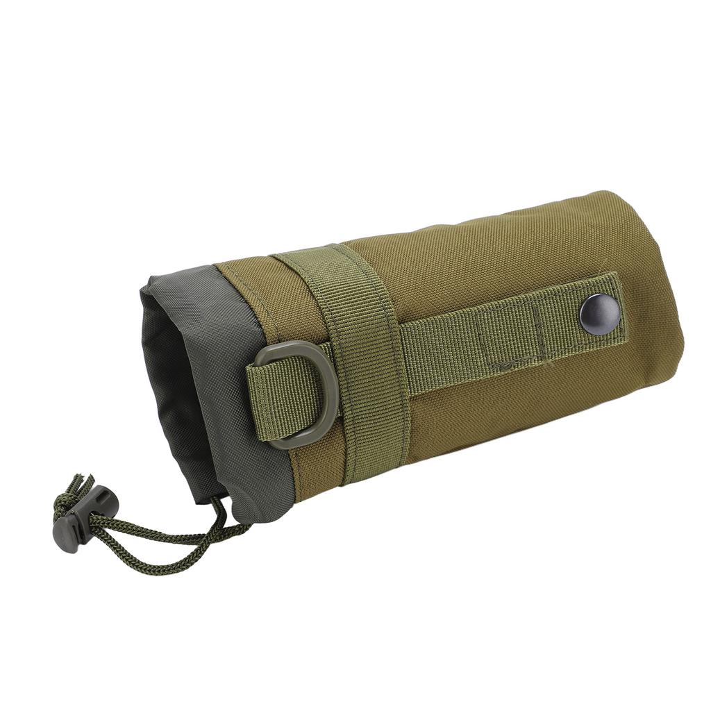 Water Bottle Pouch Hand Free Portable Cycling Water Bottle Bag for Outdoor ActivitiesGreen