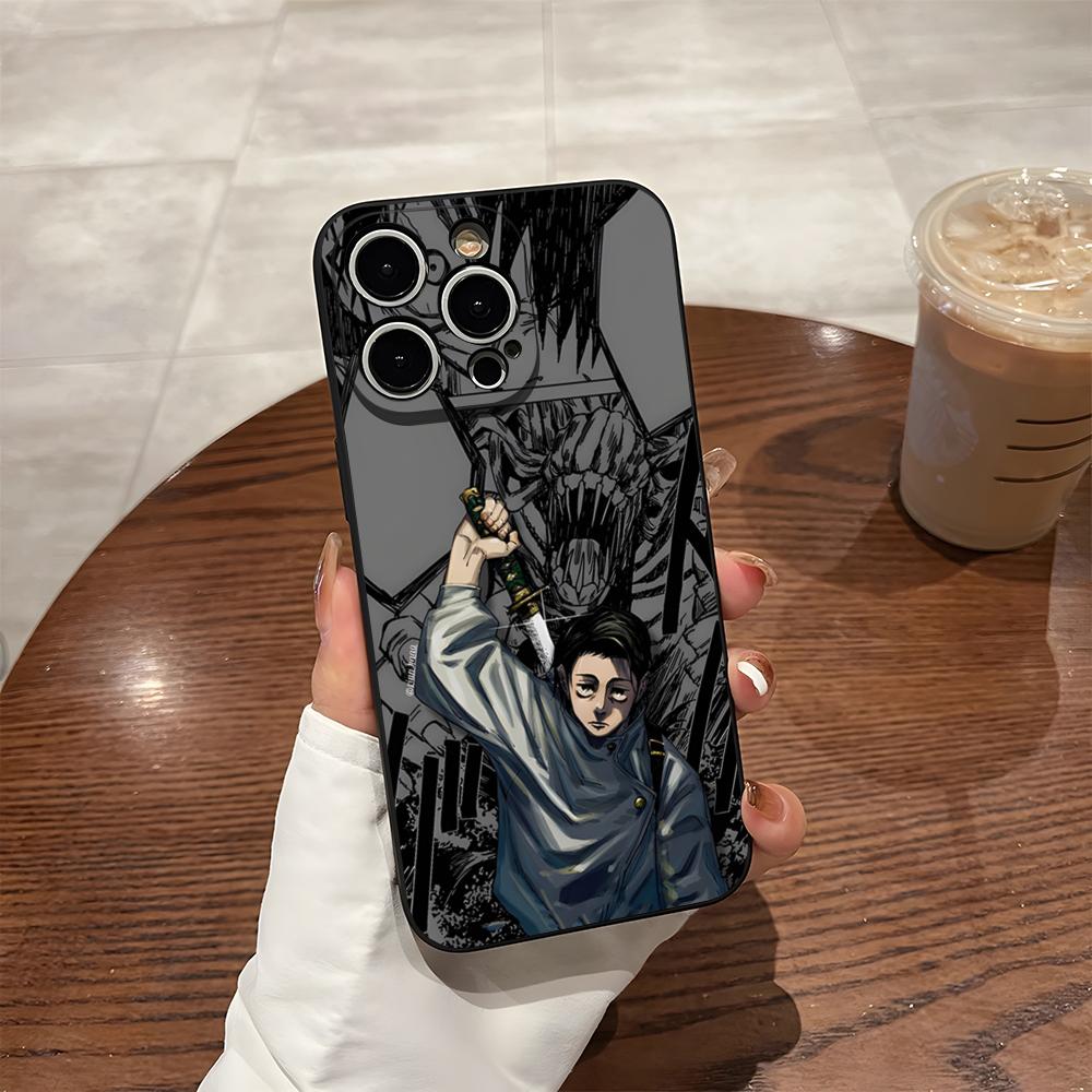 Jujutsu Kaisen Yuta Okkotsu Phone Case For 17 Pro Max Iphone 14 Pro Max 12 16 15 13 Pro 11 Xr X Xs 8 7 Plus Back Cover