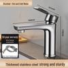 Stainless Steel Hot & Cold Basin Faucet