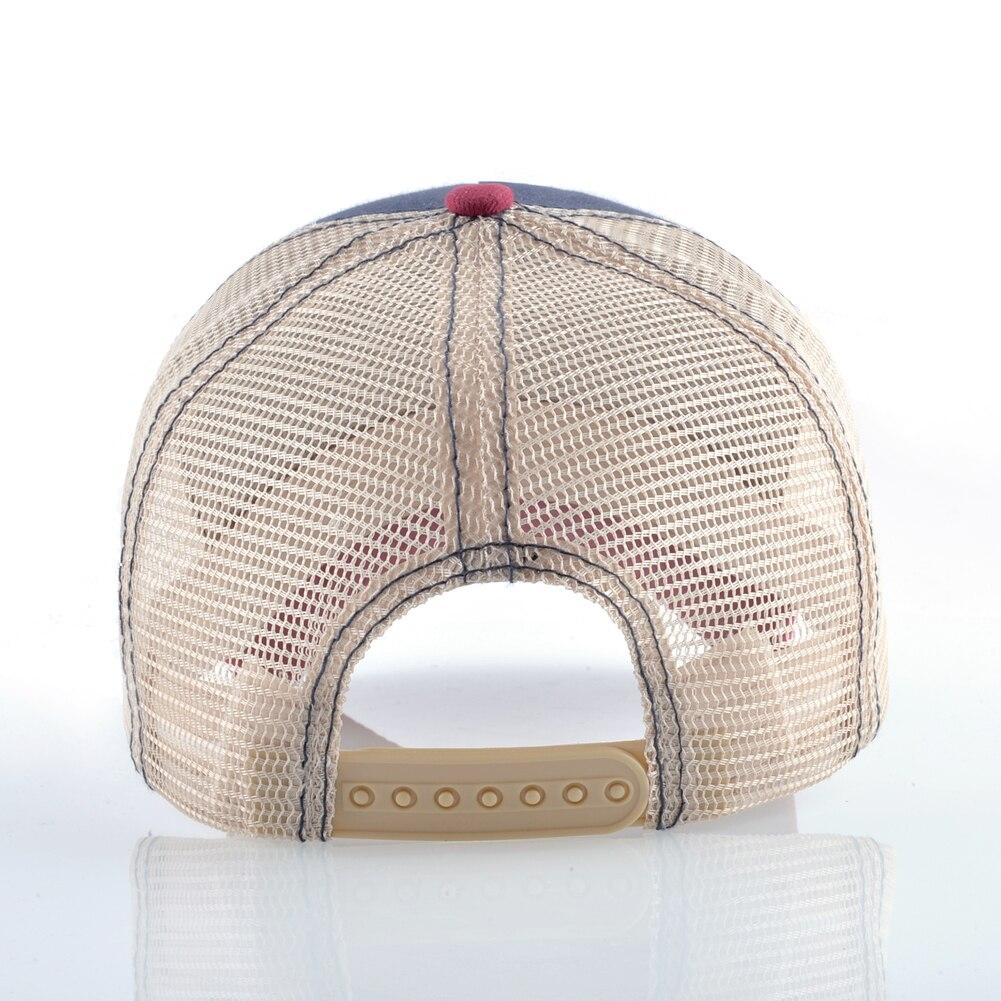 Snapback Baseball Cap For Men And Women Outdoor Mesh Visor Caps Unisex Hip Hop Trucker Bone Casquette With Pig Embroidery Patch
