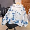 Yunnan Tie-Dye Hooded Sweatshirt for Kids - Long-Sleeved, Pocket Top, Unisex Spring/Autumn Style