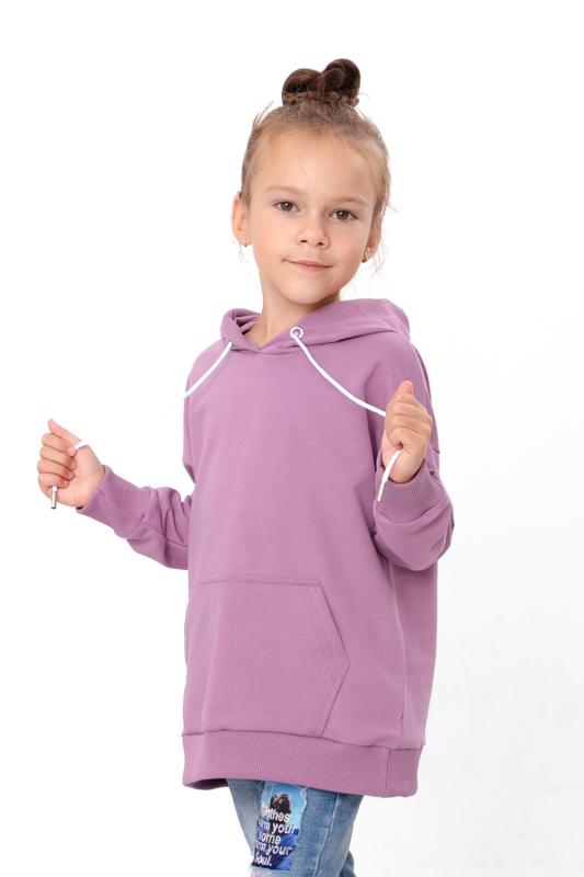 Hoodie (girls) – Solid Color, Soft Cotton Blend & Kangaroo Pocket, Any Season, 6394-057-5 HC