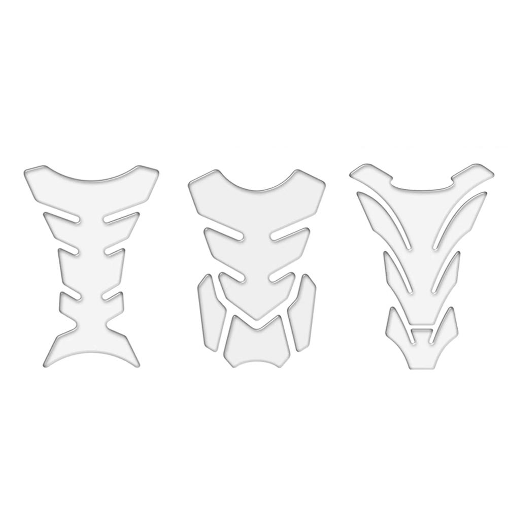 Transparent Motorcycle Oil Tank Decal Fishbone Type Thickened Waterproof Sticke Durable Emblem for Motorcycle Riders
