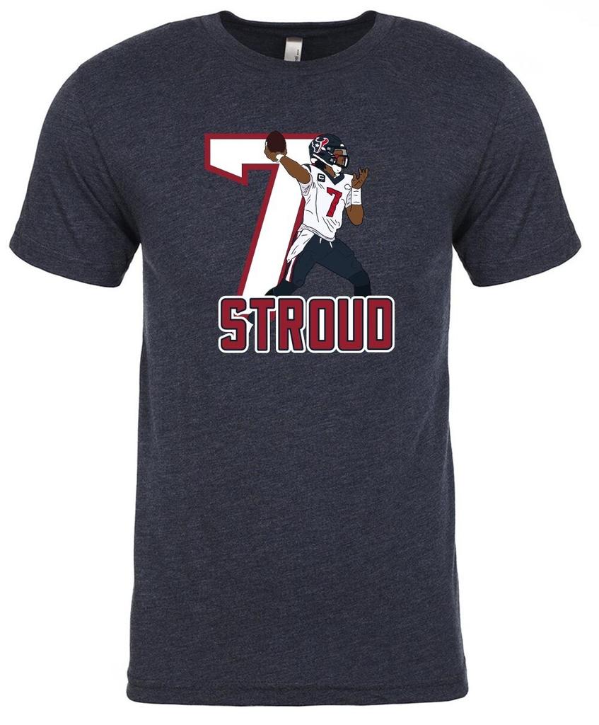 Cj Stroud 7 Jersey Triblend Shirt TShirt