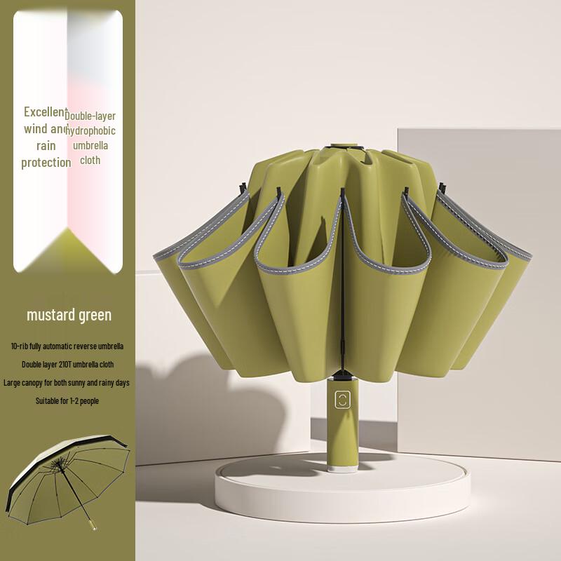 Nanqiao Automatic Windproof UV Protection Reverse Umbrella
