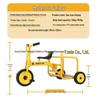 Kindergarten Tricycle for Kids 2-8 - Outdoor Toddler Pedal Bicycle with Parent-Child Feature