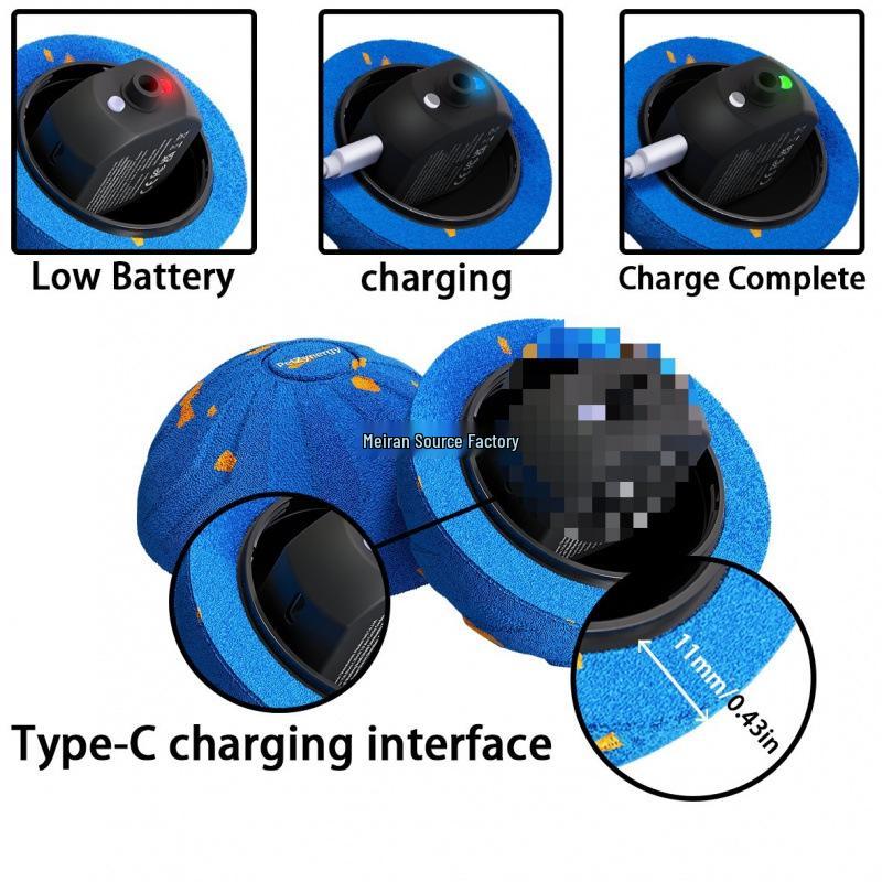 Cross-Border E-TPU Dog Toy Ball with Random Bouncing & Rotating Functions