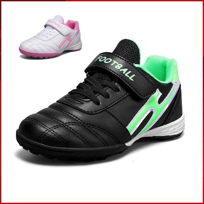 2025 Size 31-40 Hook Loop Fastener Football Shoes Outdoor Grass Training Football Shoes Professional Anti Slip Lightweight