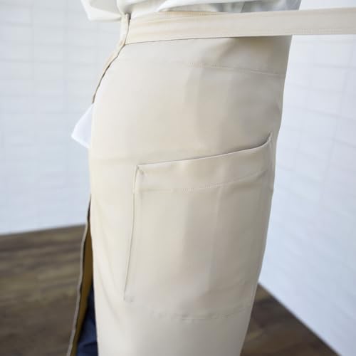 Seven Uniform CT2364 Middle Apron CT2364-9 Black Free Size