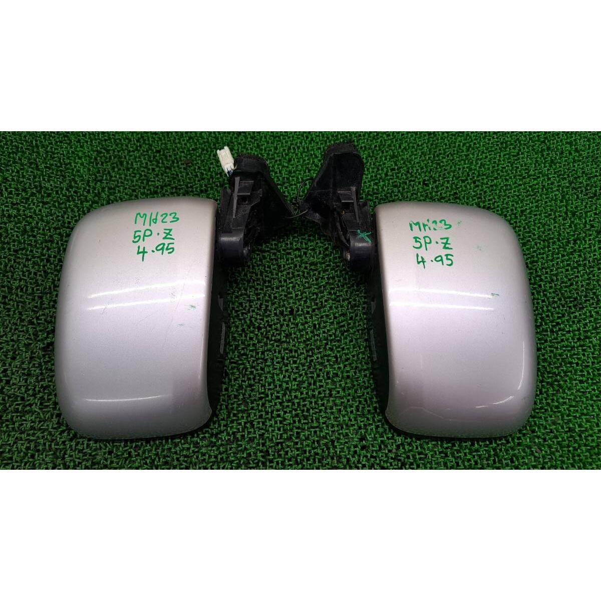 495 Suzuki Wagon R MH23S genuine door mirror left and right set side mirror driver side/passenger side right left