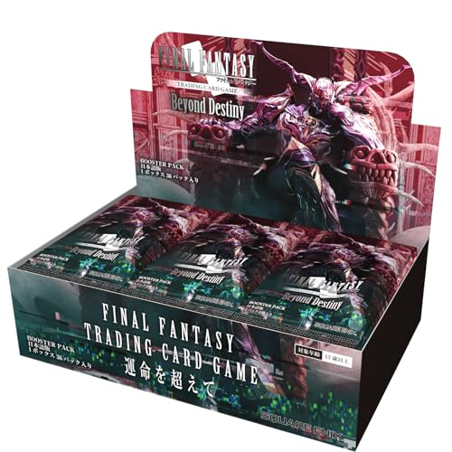 

Square Enix FFTCG Бустерный набор За пределами судьбы Японская версия Коробка