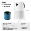 37W Household HEPA Air Purifier Wireless Portable Activated Carbon Air Cleaner Desktop PM2.5 Dust Formaldehyde Adsorption Equipment