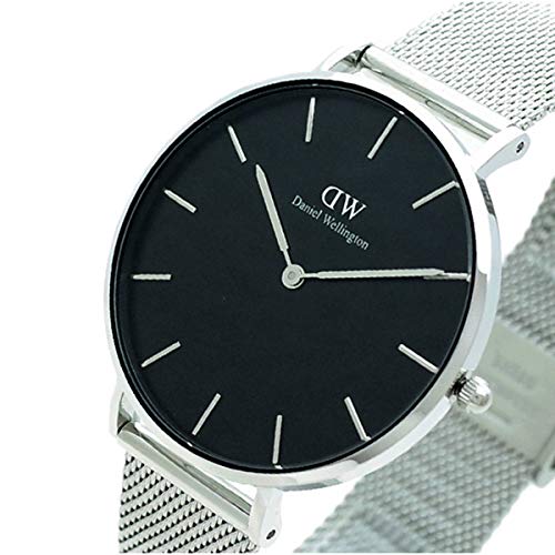 Daniel Wellington DANIEL WELLINGTON Watch DW00100304 DW00600304 Silver 36mm PETITE STERLING Black
