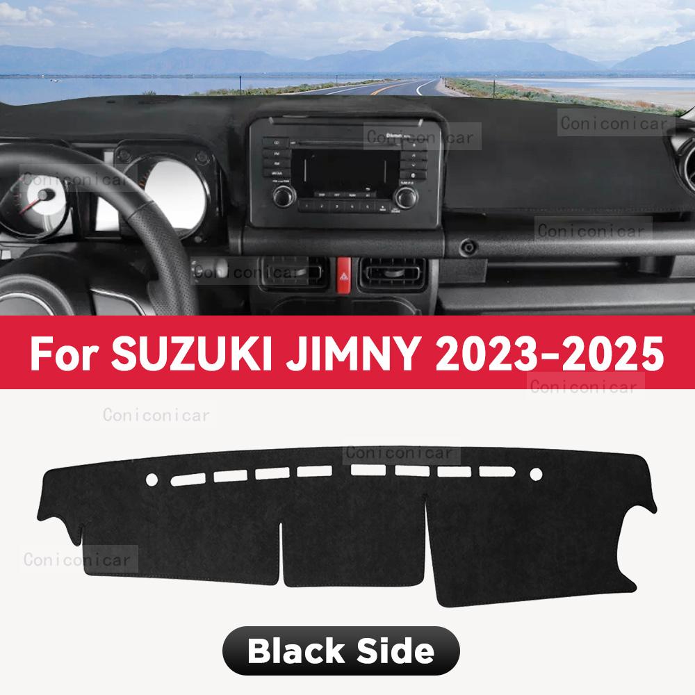 For SUZUKI JIMNY -2025 Car Dashboard Cover Mat Sun Shade Pad Avoid Light Mat trument Carpet Protection Accessories